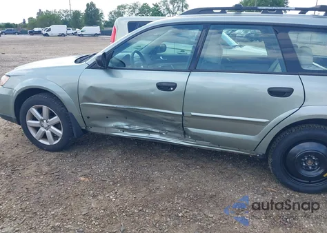 2009 Subaru Outback 2.5I z USA, uszkodzony, nr VIN 4S4BP61C197335932